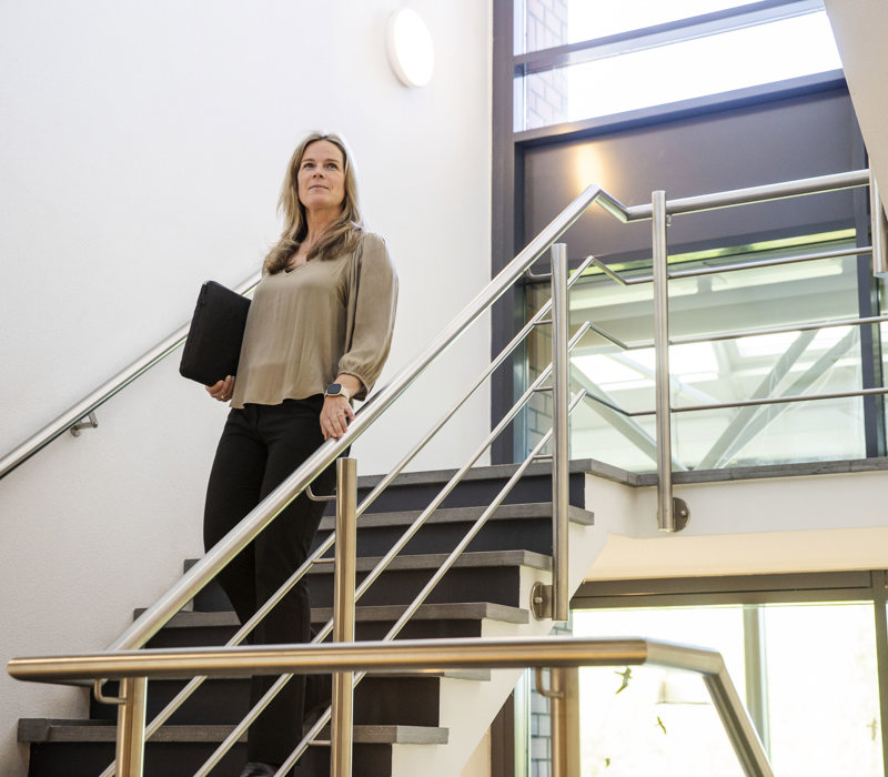 Projectmanager Op De Trap