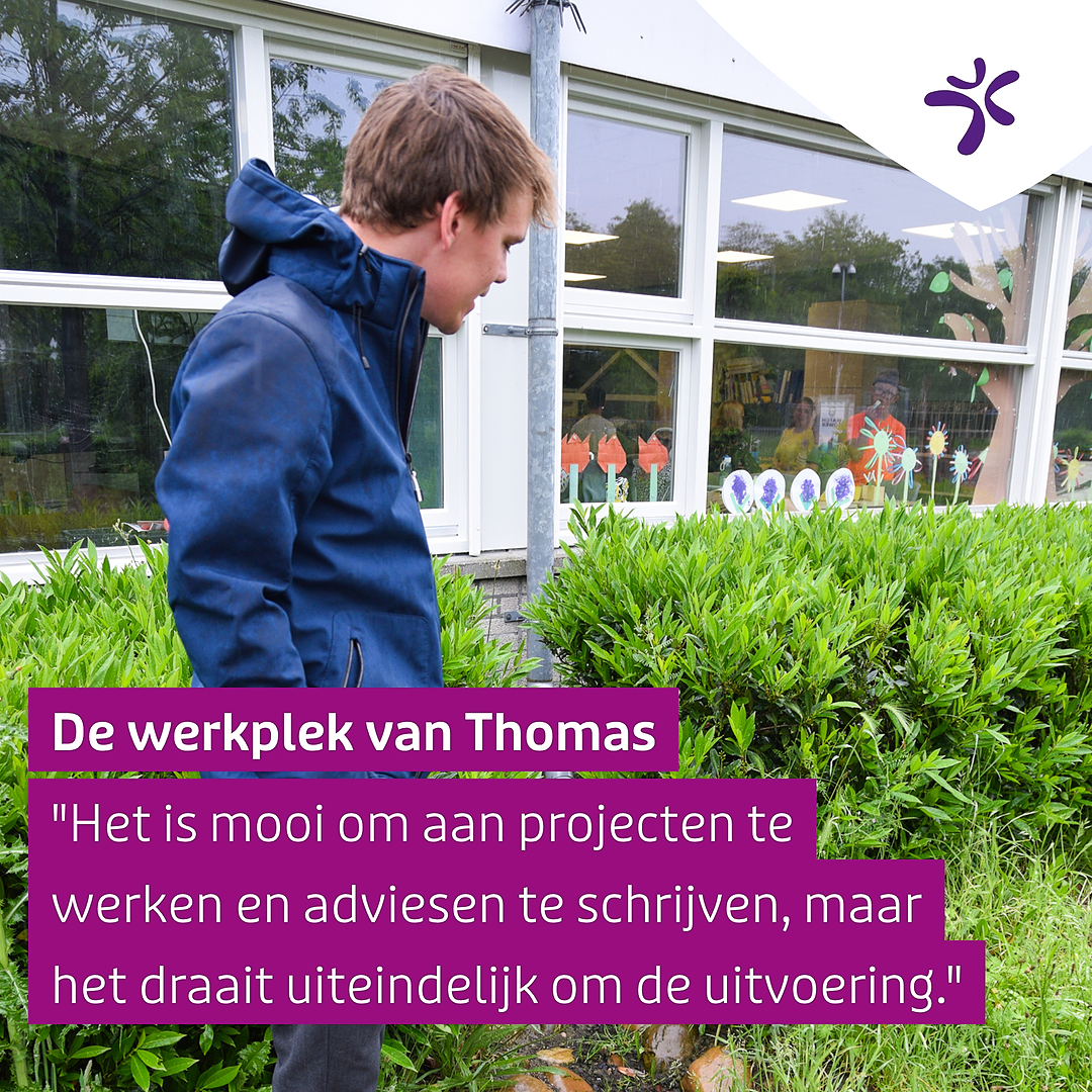 De Werkplek Van Thomas