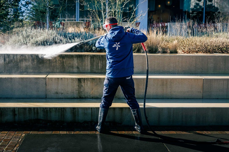 Glas En Gevel Veel Voorkomend Vuil Gevel