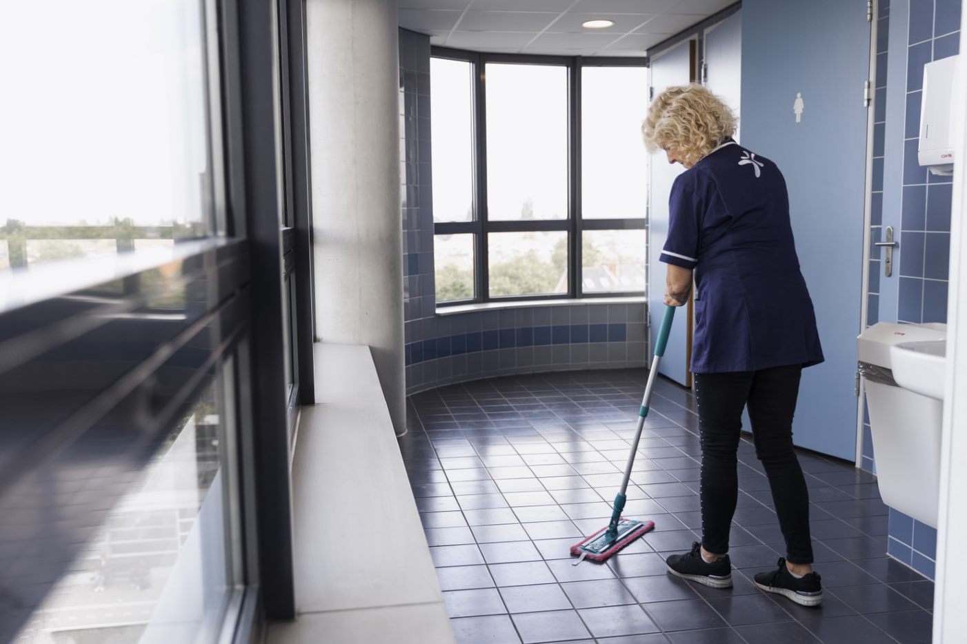 Schoonmaak in het WO Vebego Cleaning Services Great Work