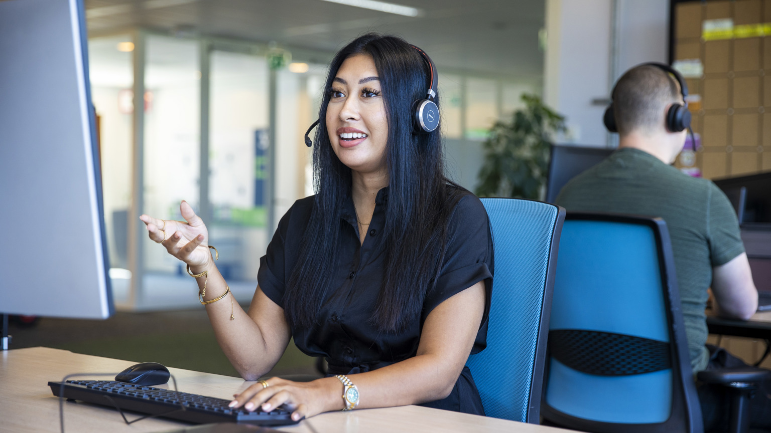Bespreken probleem op servicedesk