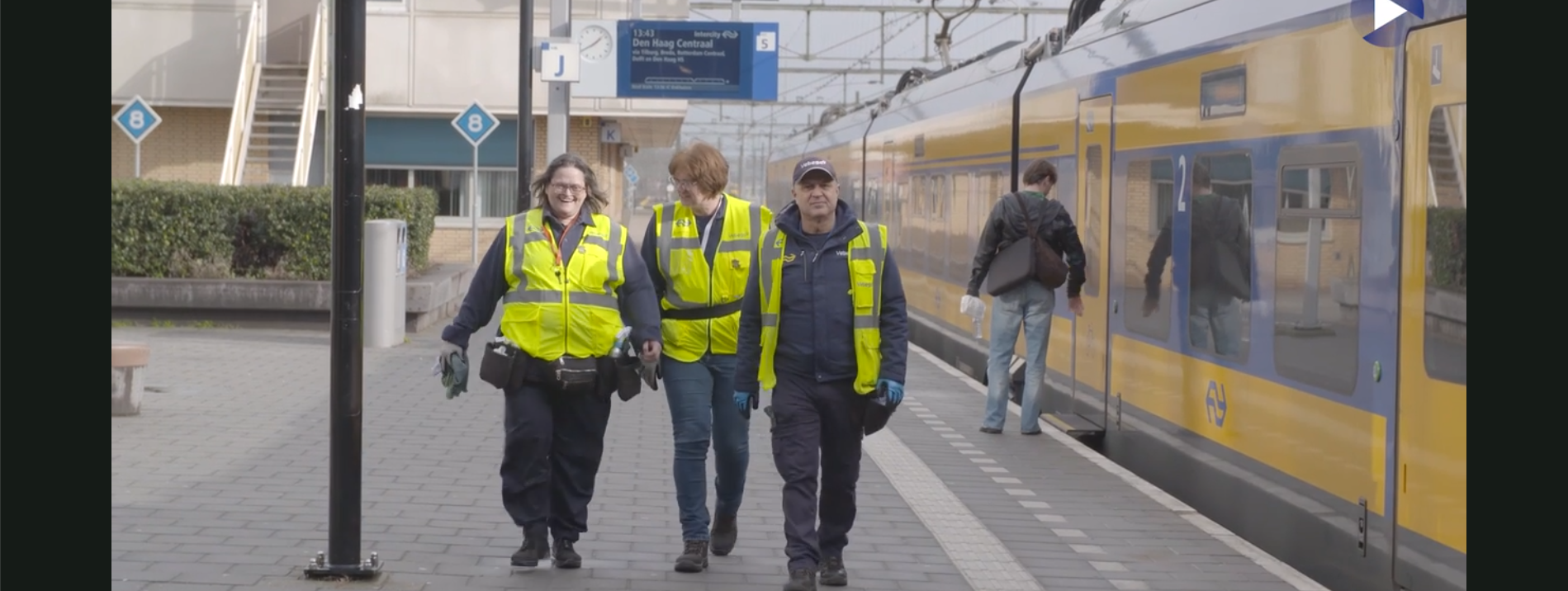 Desiree En Collegas Bij NS Trein Visual NS