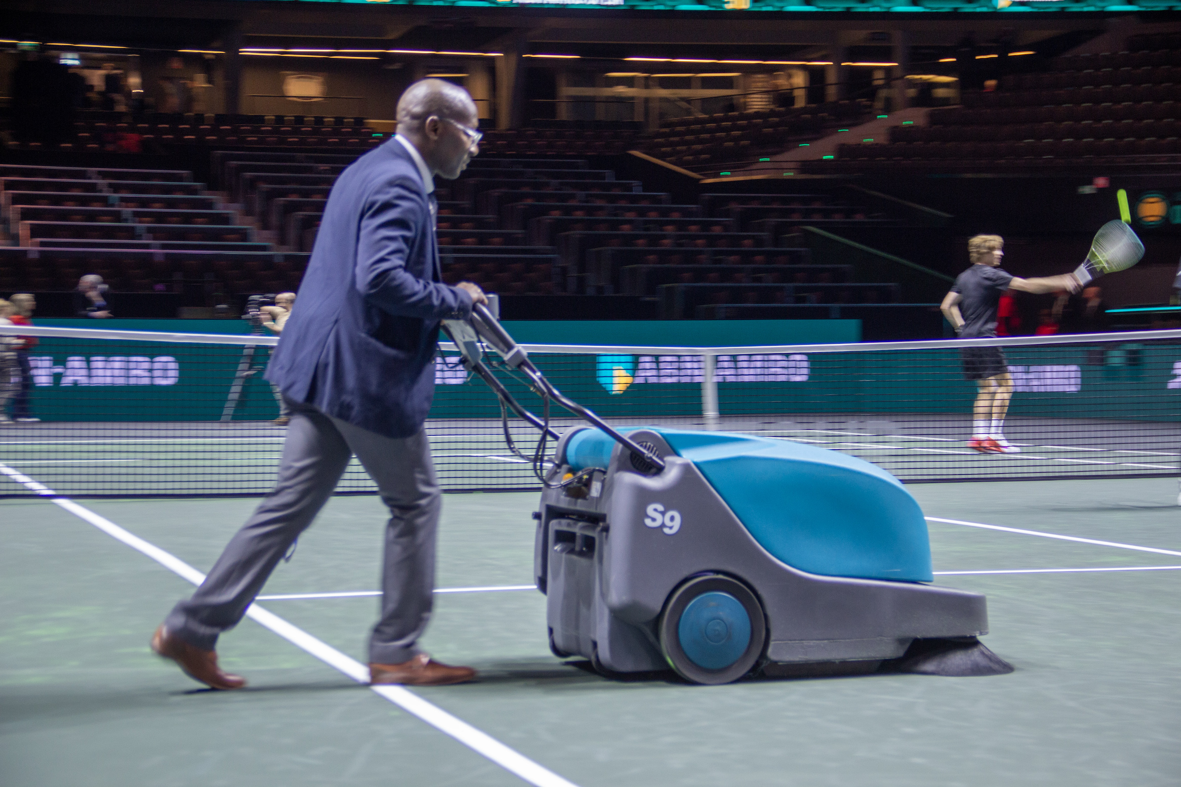 Kissi ABN AMRO OPEN Rotterdam Ahoy op center court