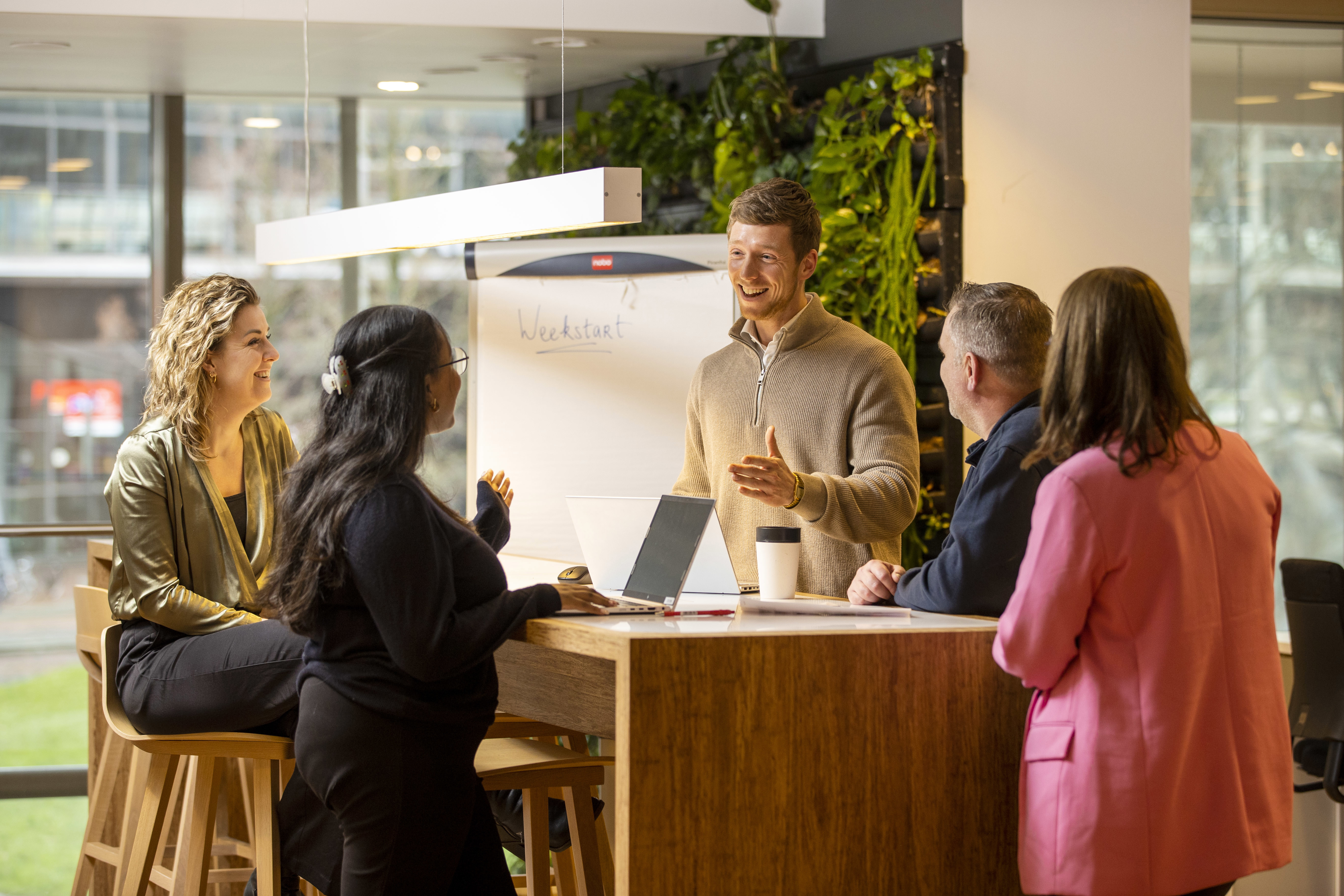 Fysiek duurzaam facility bespreken