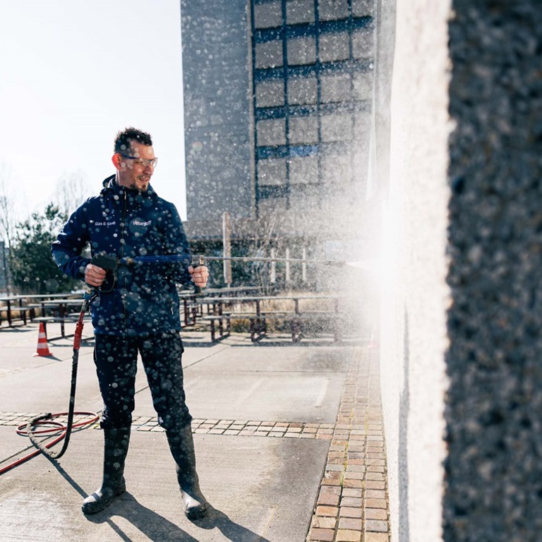 Gevel Reiniging (Vierkant)