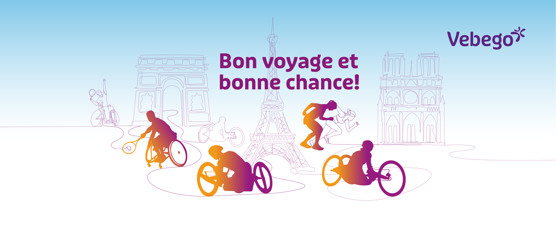 Paralympics Parijs 2024 Bon Chance