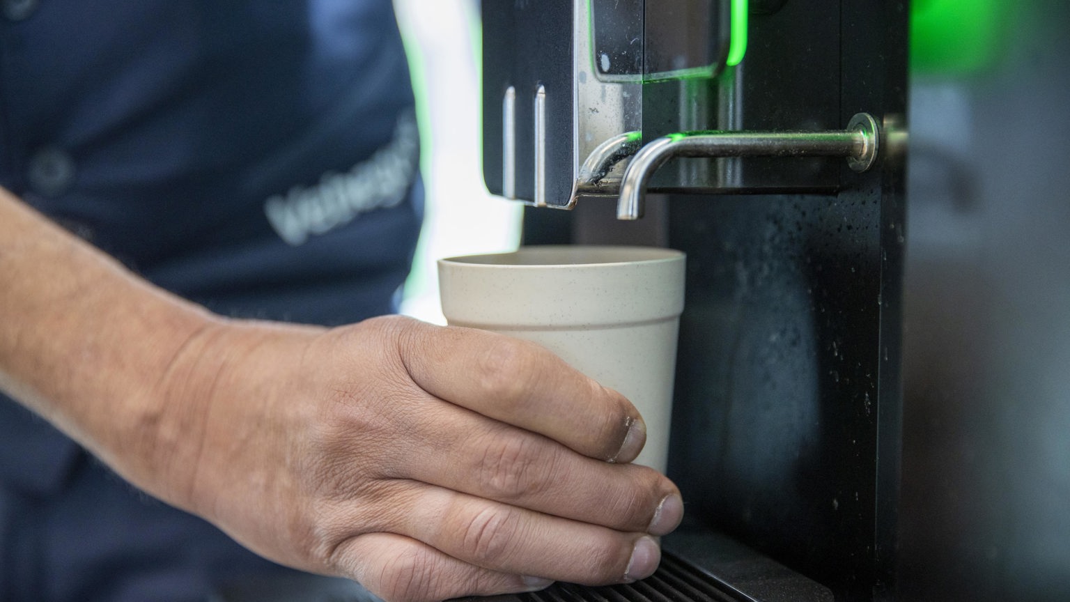 Koffie Maken Recyclebaar Beker