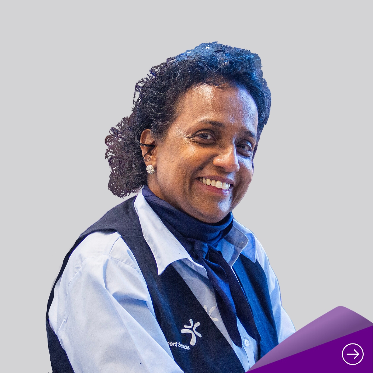 Asha Binda Grijs Met Hoekje