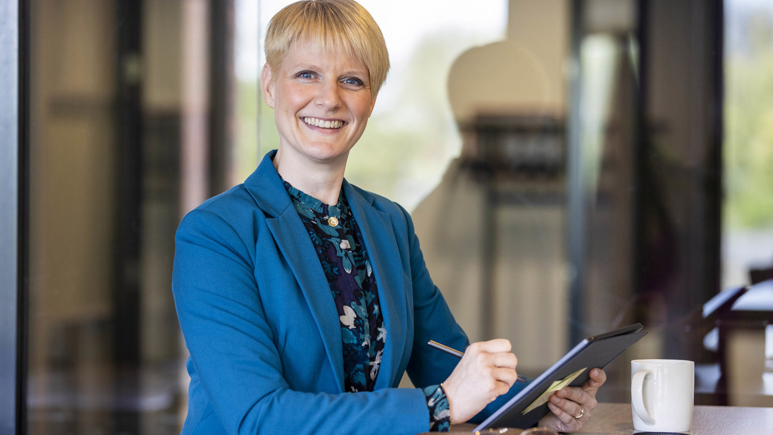 Een interim facility manager aan het werk