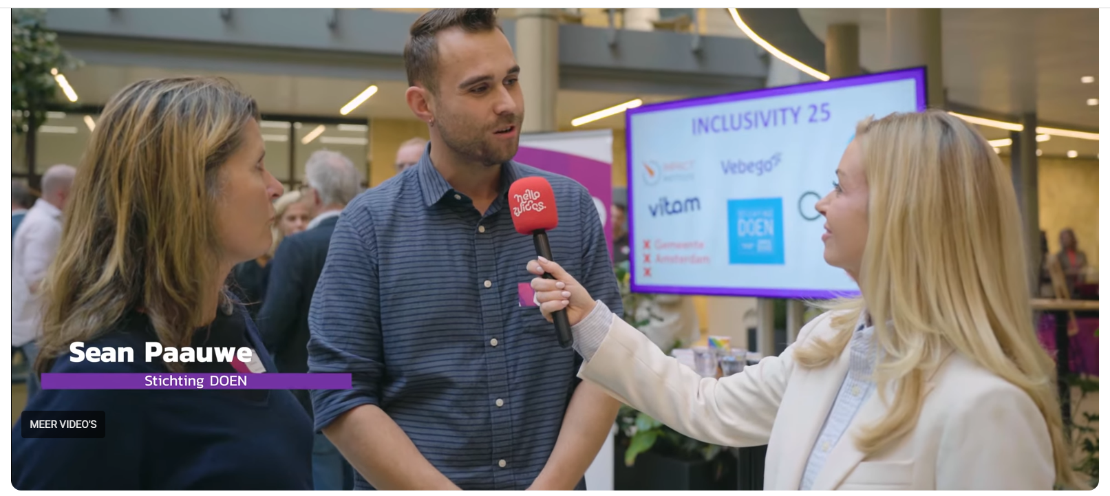 Inclusivity 25 Screenshot Video Stichting DOEN