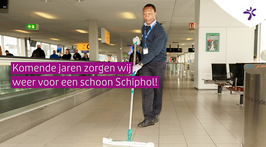 Vebego Zorgt Voor Schoon Schiphol