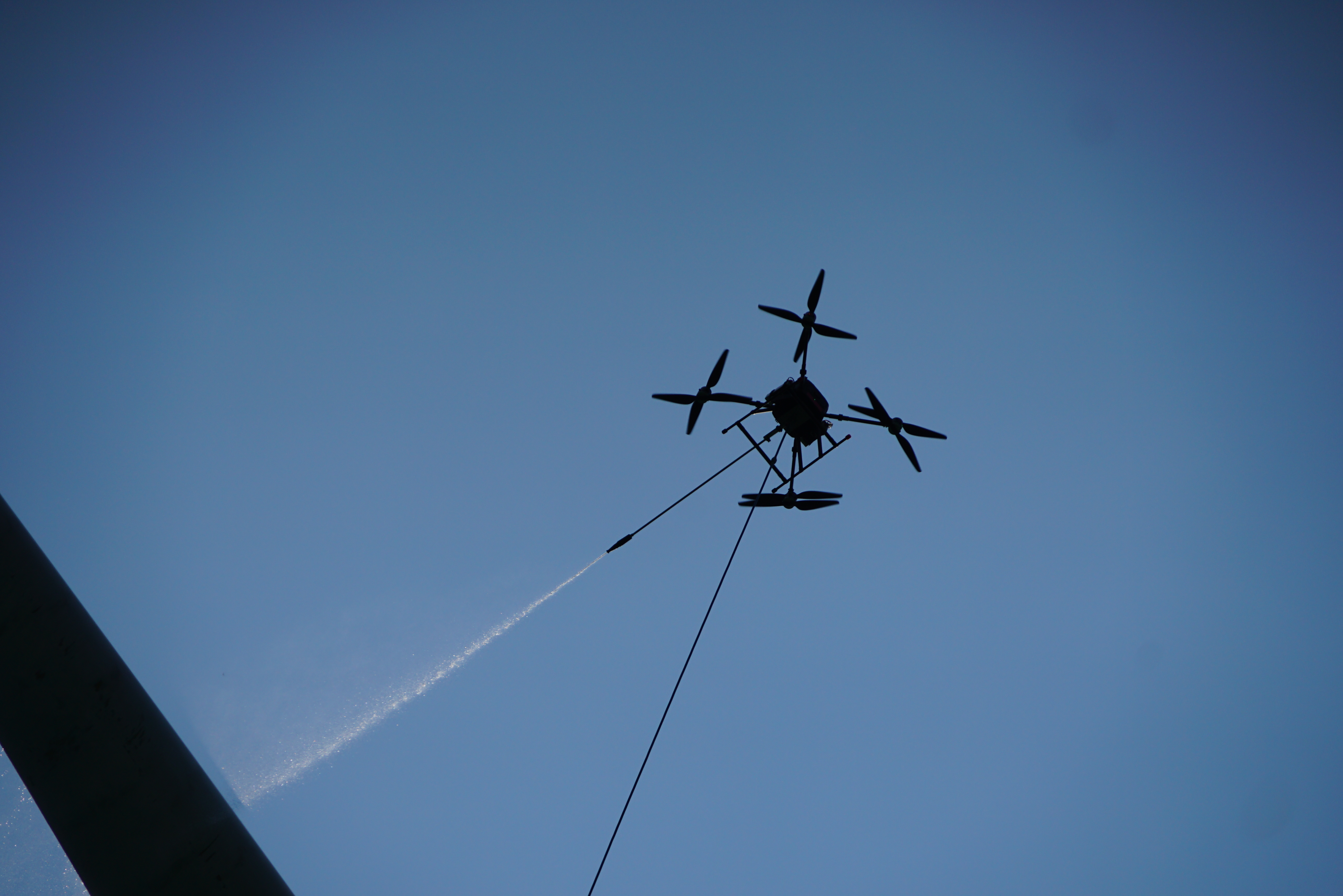 H20 Tethered With High Dra