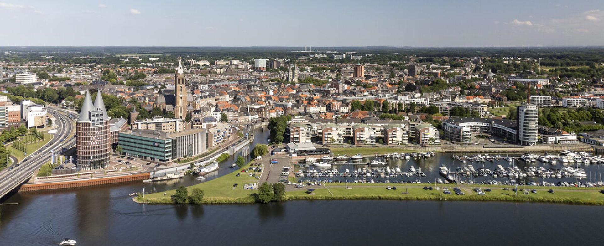 Drone Opnamen Roermond Vanuit Hatenboer