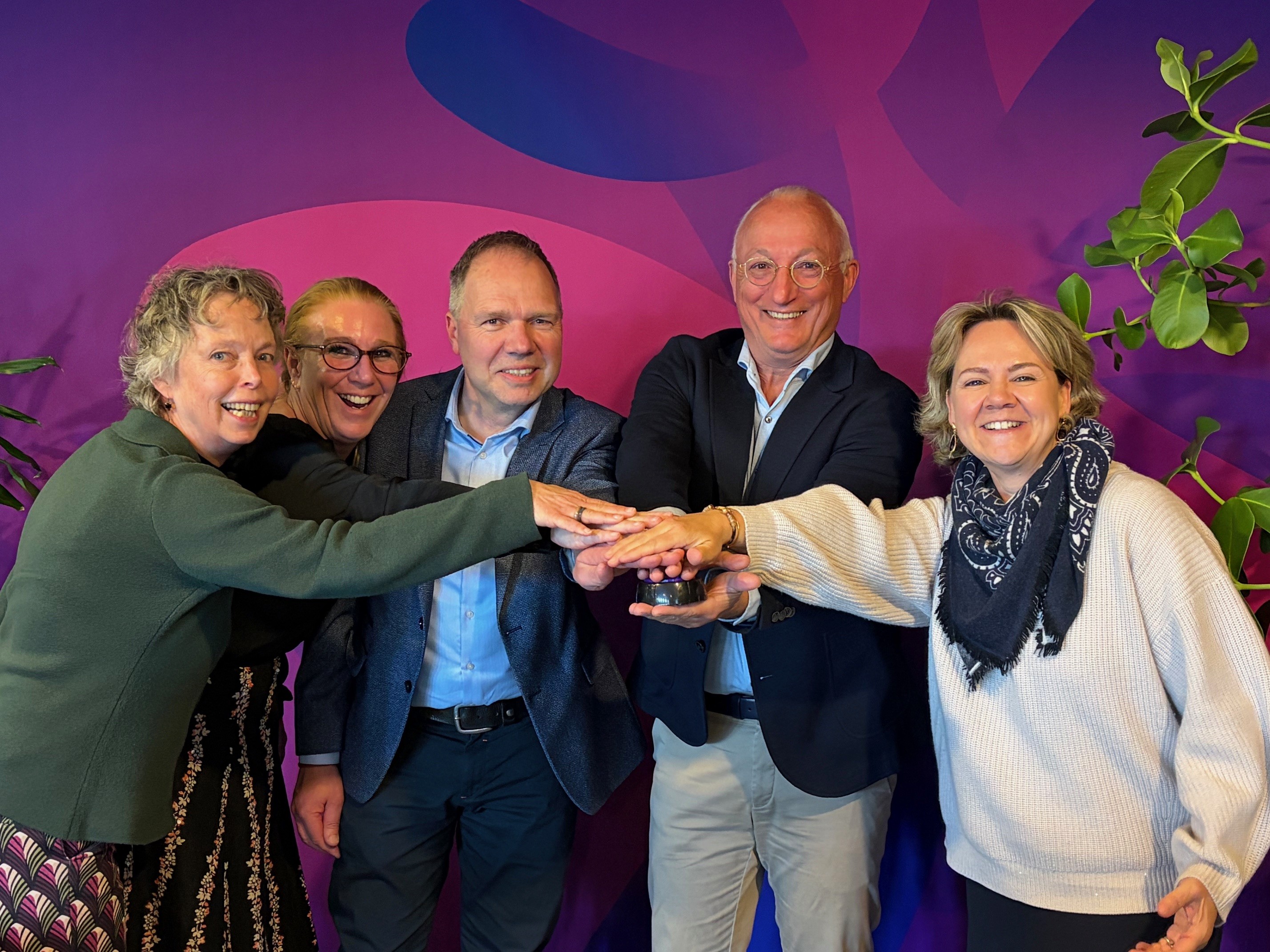 Ondertekening Geldfit Vebego