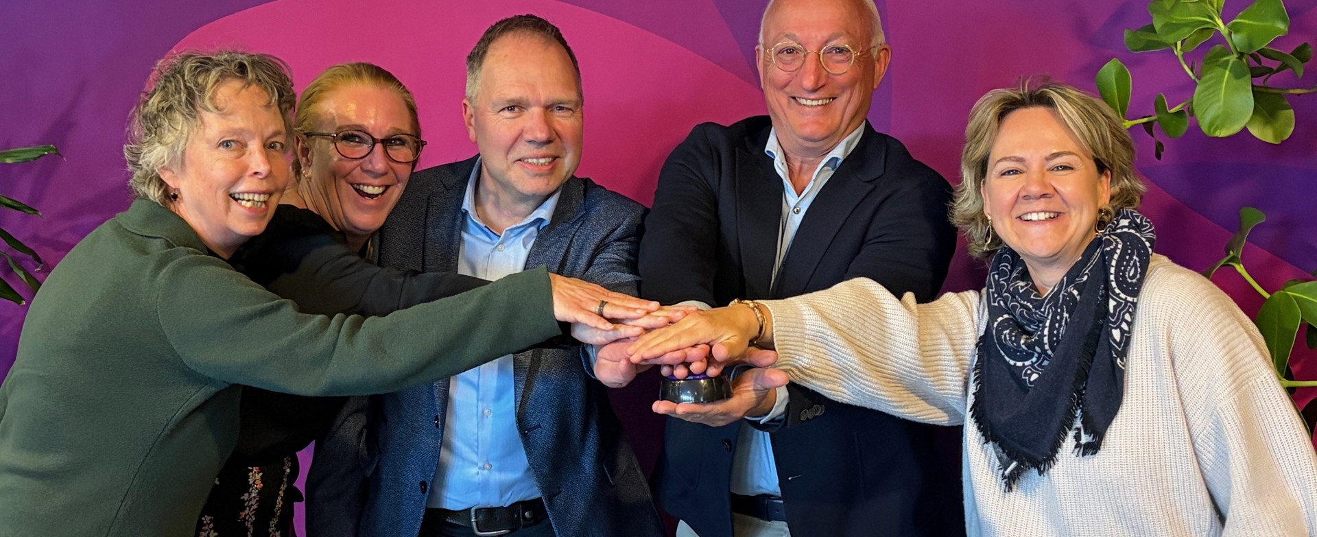 Ondertekening Geldfit Vebego